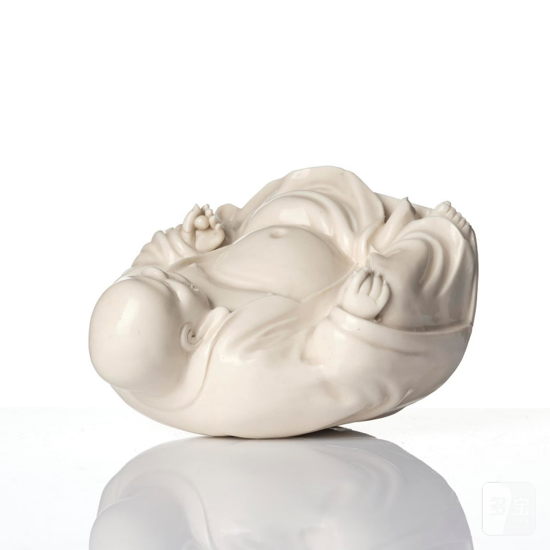 A blanc de chine figure of Budai, - 图7